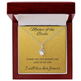 Mother of the Bride From Groom Alluring Beauty Necklace