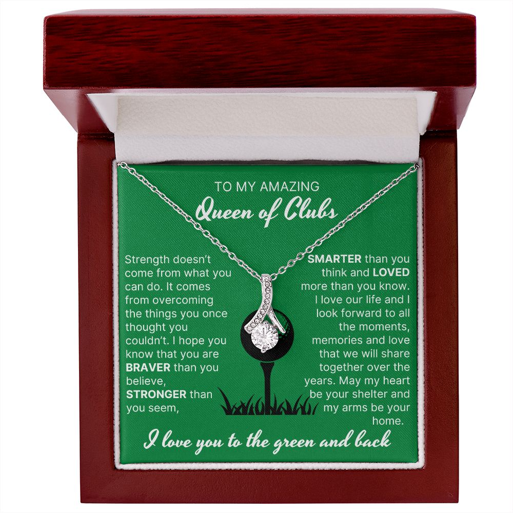 You Are Smarter Than You Think - Alluring Necklace For Lady Golfer