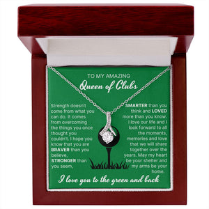 You Are Smarter Than You Think - Alluring Necklace For Lady Golfer