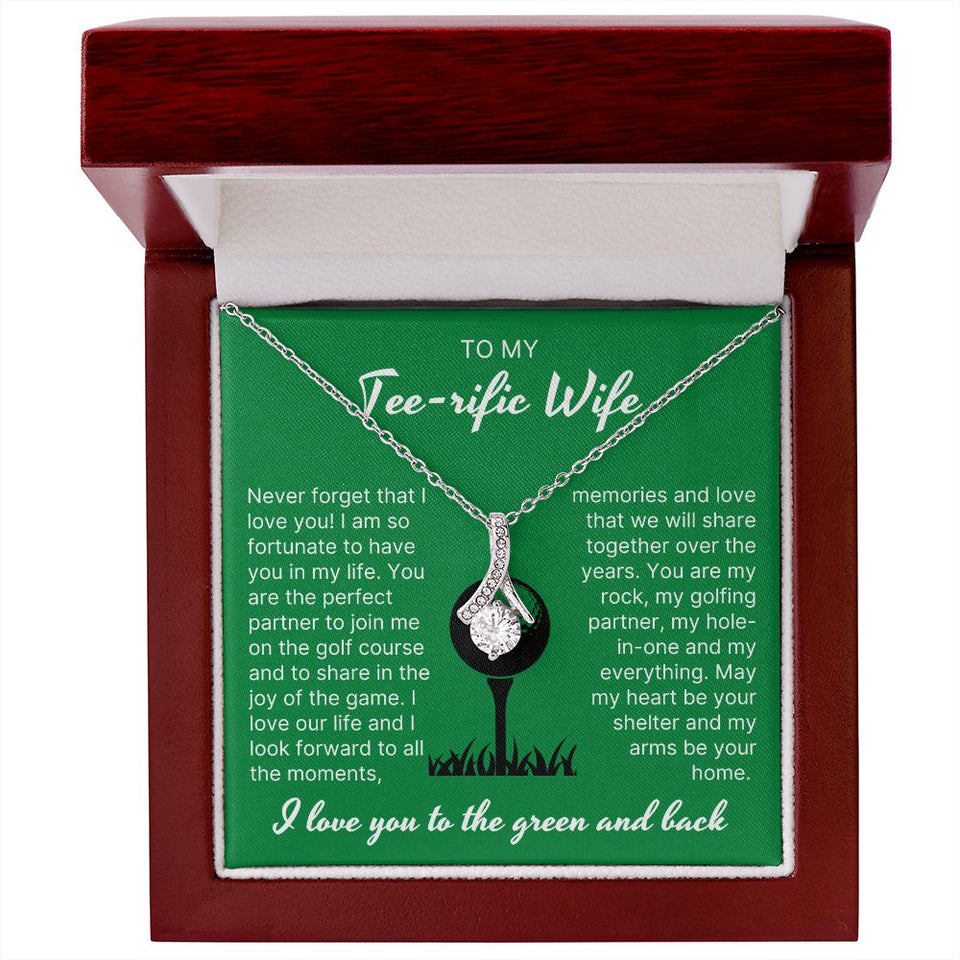 Loving Our Life - Alluring Beauty Necklace For Golfer Wife