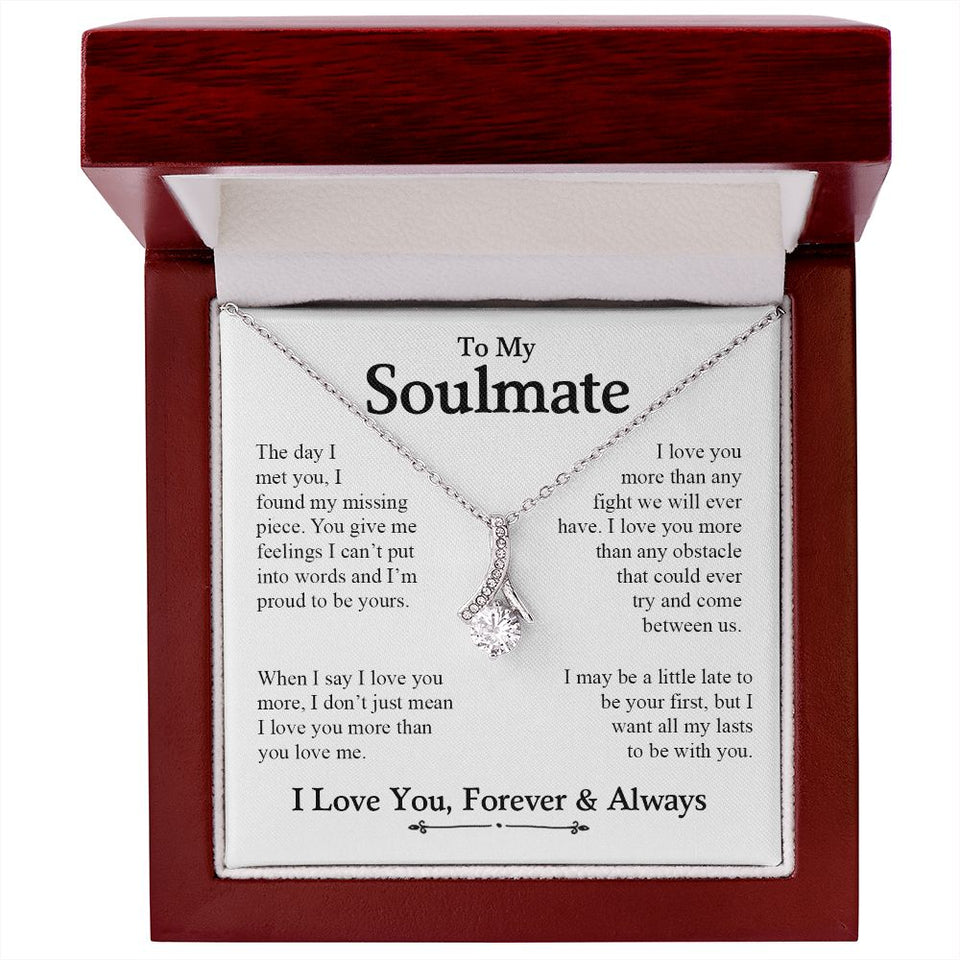 To My Soulmate | Proud to be yours | Alluring Beauty necklace