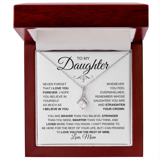 I Believe in you- Mom To Daughter Alluring Necklace