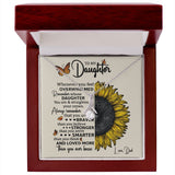 To My Daughter | Always Remember This | Alluring Beauty Necklace | Gift for Daughter from Dad