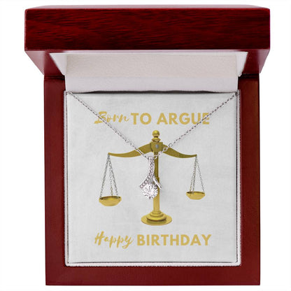 Happy Birthday Lawyer  Alluring Beauty Necklace