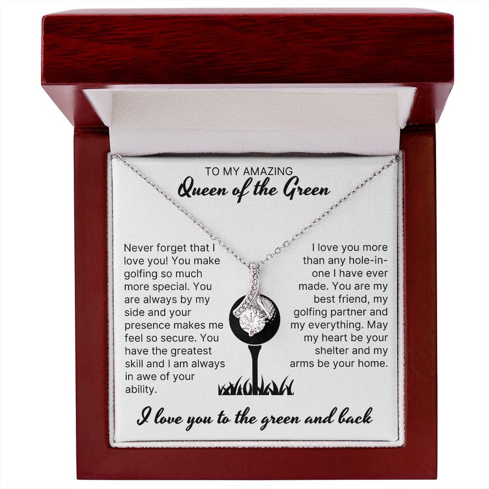 You Are My Everything - Alluring Beauty Necklace For Lady Golfer