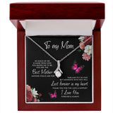 To My Mom Time May Fly Alluring Beauty Necklace