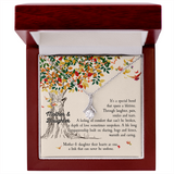 Mother & Daughter Necklace - Gift for Birthday, Anniversary Gift, Necklace for Daughter, Alluring Beauty Necklace