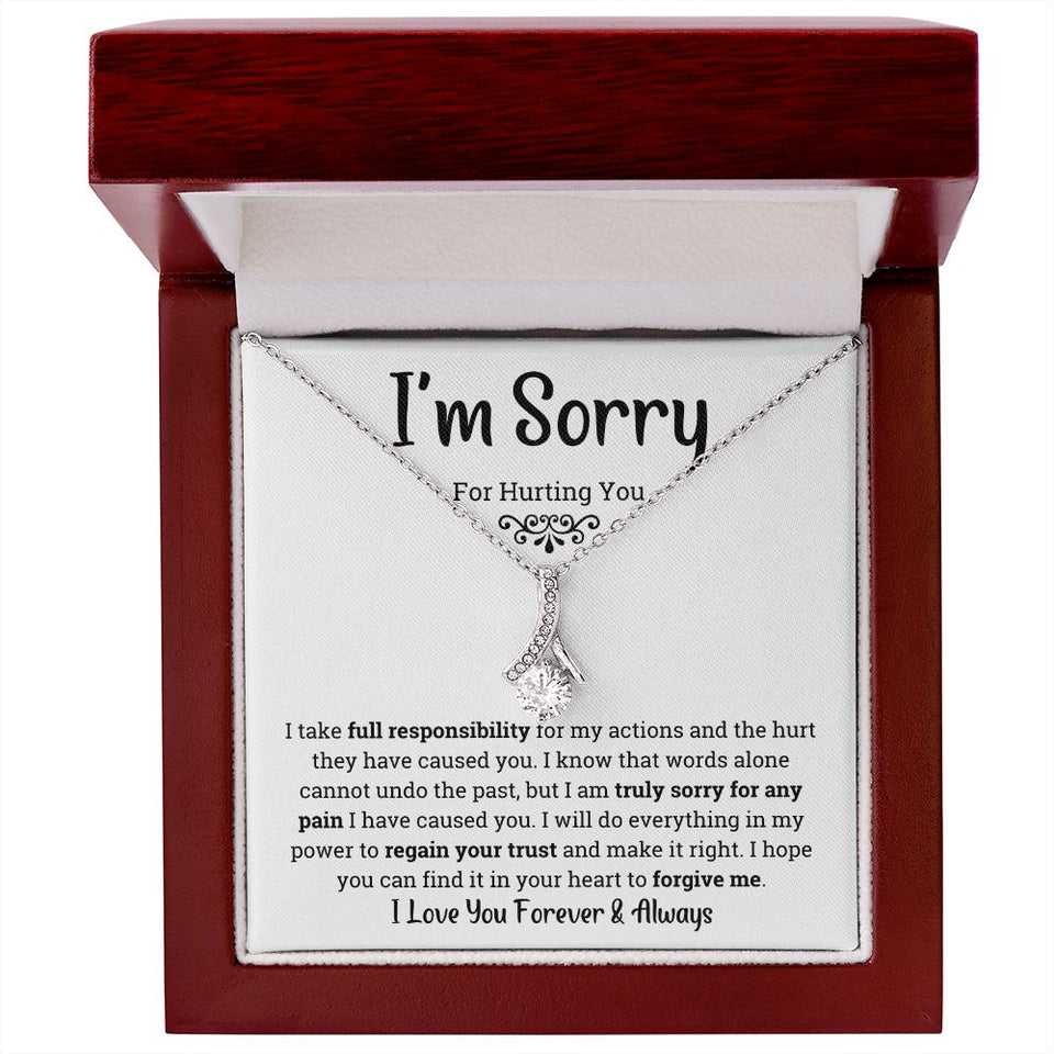 I'm Sorry for Hurting You- Alluring Beauty Necklace