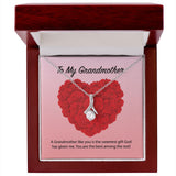 To My Grandmother Alluring Beauty Necklace