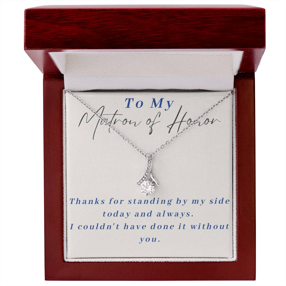 Matron of Honor Alluring Beauty Necklace