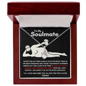 To My Soulmate - Alluring Beauty Necklace - Booty Grabbin' - Black Card