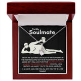 To My Soulmate - Alluring Beauty Necklace - Booty Grabbin' - Black Card