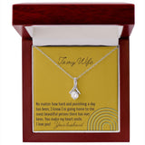 You Make My Heart Smile - Alluring Beauty Necklace For Wife