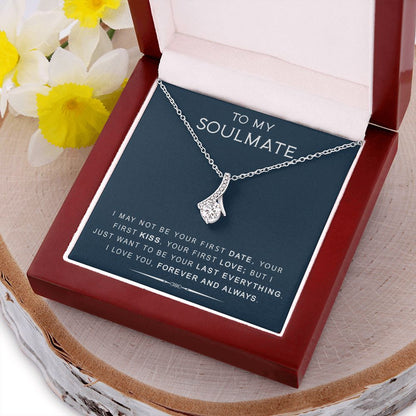To My Soulmate | Last Everything | Alluring Beauty Necklace | Gift For Birthday, Anniversary
