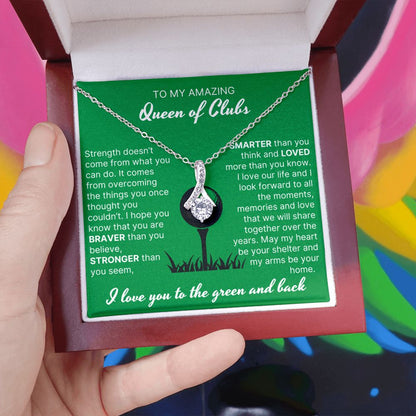 You Are Smarter Than You Think - Alluring Necklace For Lady Golfer