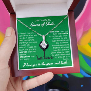 You Are Smarter Than You Think - Alluring Necklace For Lady Golfer