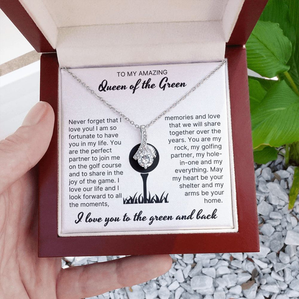 You Are My Rock - Alluring Beauty Necklace For Lady Golfer