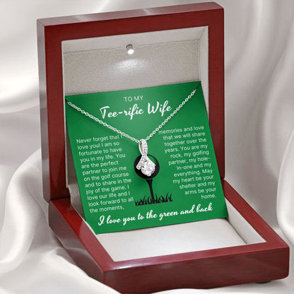 Loving Our Life - Alluring Beauty Necklace For Golfer Wife