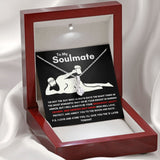 To My Soulmate - Alluring Beauty Necklace - Booty Grabbin' - Black Card