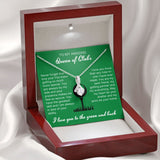 Your Presence Makes Me Secure - Alluring Beauty Necklace For Lady Golfer
