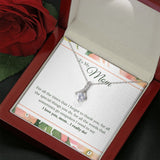I Love You Mom I Really Do Alluring Beauty Necklace