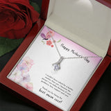 To The Best Mom Ever Alluring Beauty Necklace