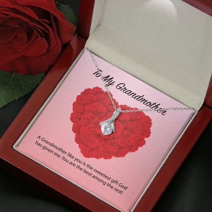To My Grandmother Alluring Beauty Necklace