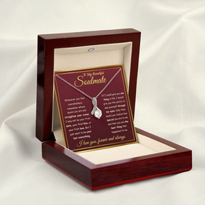 To My Beautiful Soulmate - I Want To Be Your Last Everything, Alluring Beauty Necklace