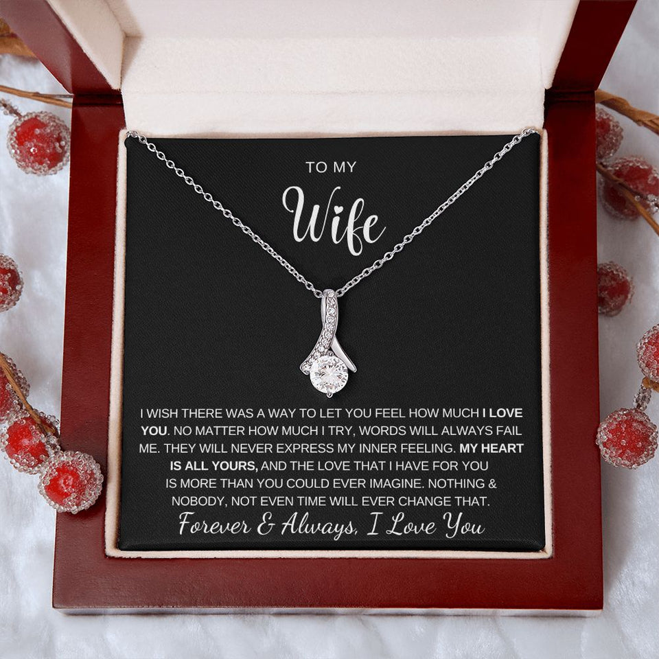 Wife Alluring Necklace- My Heart is yours