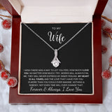 Wife Alluring Necklace- My Heart is yours