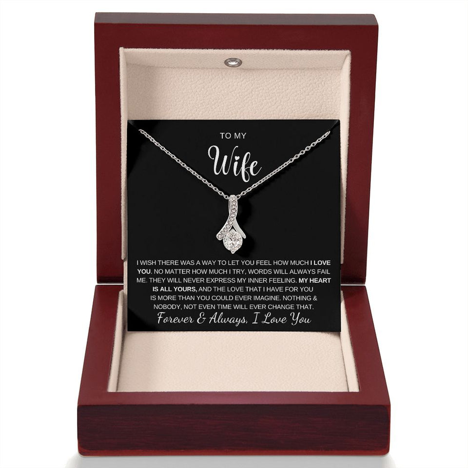 Wife Alluring Necklace- My Heart is yours
