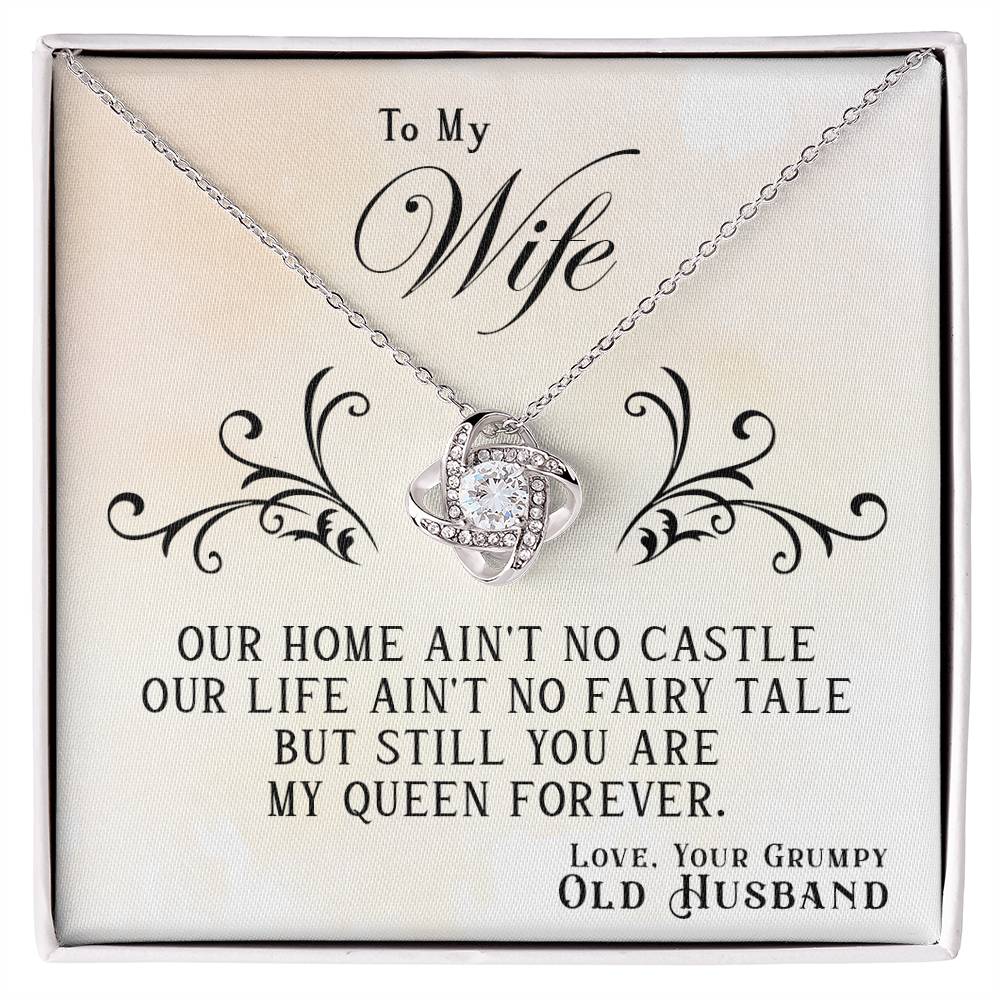 My Queen Forever Love Knot Necklace