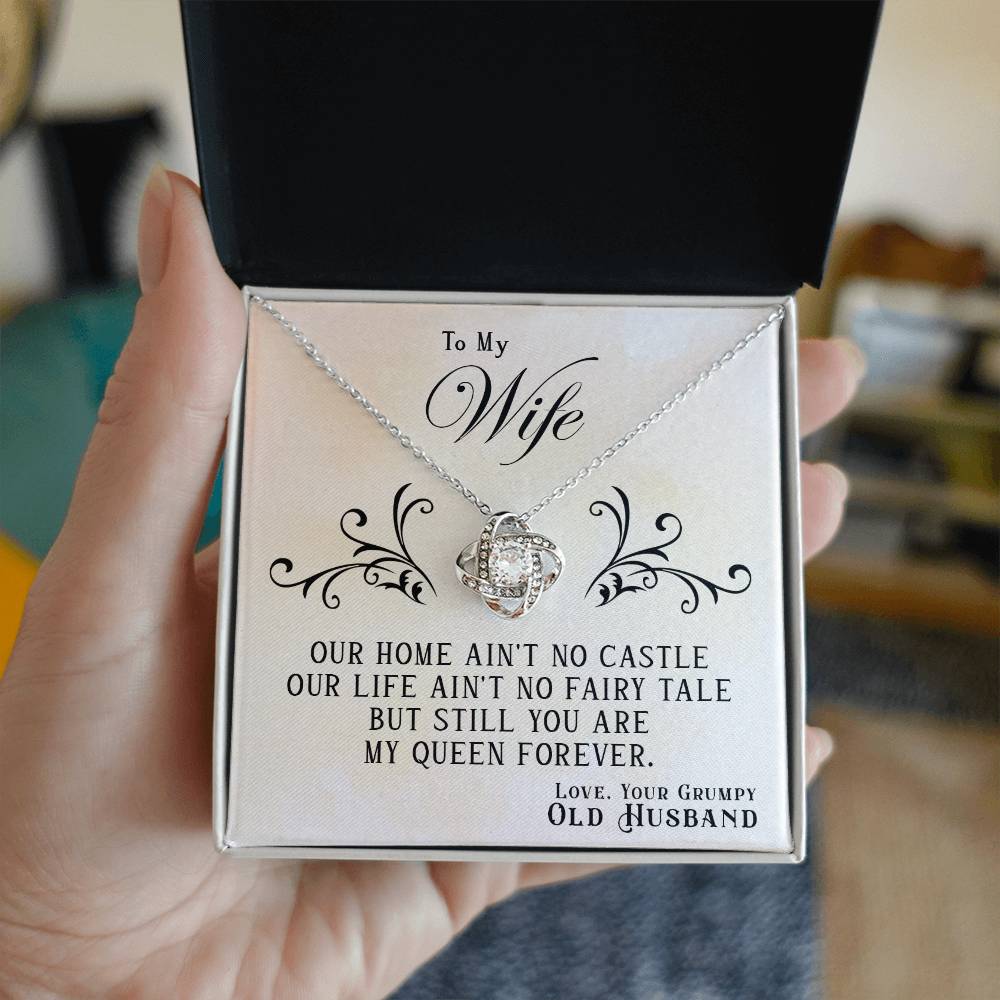 My Queen Forever Love Knot Necklace
