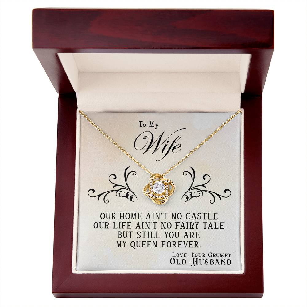My Queen Forever Love Knot Necklace