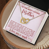 Loving Mother Interlocking Hearts Necklace