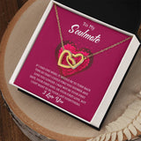 Soulmate Interlocking Hearts Necklace