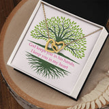 Faith Interlocking Hearts Necklace