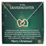 Granddaughter Christmas Gift - Interlocking Hearts