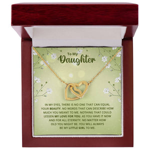 Daughter Interlocking Hearts Necklace