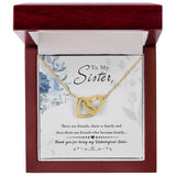 Unbiological Sister Soul Sister Interlocking Hearts Necklace