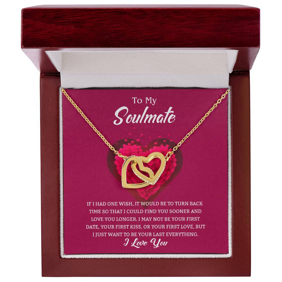 Soulmate Interlocking Hearts Necklace