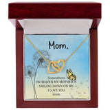 Mom Memorial Interlocking Hearts Necklace