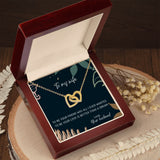 Better Than A Dream - Interlocking Hearts Necklace For Wife