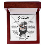 To My Soulmate | The Best Thing That's Ever Happened | Interlocking Hearts Necklace