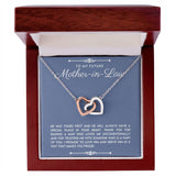 Future Mother in Law Interlocking Hearts Necklace