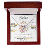 Daughter Pages Interlocking Hearts Necklace
