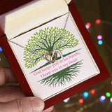 Faith Interlocking Hearts Necklace