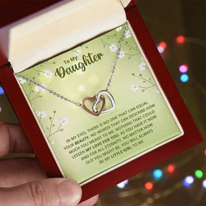 Daughter Interlocking Hearts Necklace