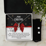 Alluring Beauty Necklace Earring Set - Christmas Gift for Wife