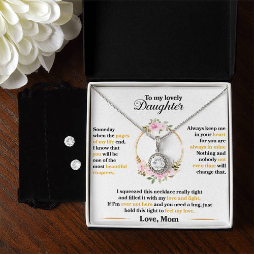 Daughter Eternal Hope Necklace and Earring Set